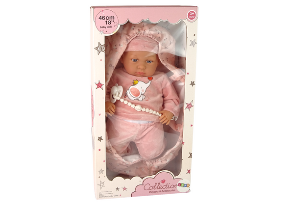 Baby Doll 46 cm Pink teat Baby Elephant