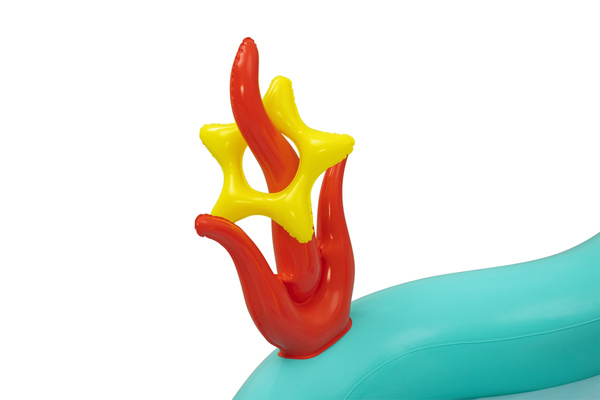 Aufblasbarer Spielplatz Kleine Meerjungfrau 221 x 193 x 117 cm Bestway 91097