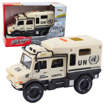 Off-road Vehicle City Service Opening Doors Sound Lights