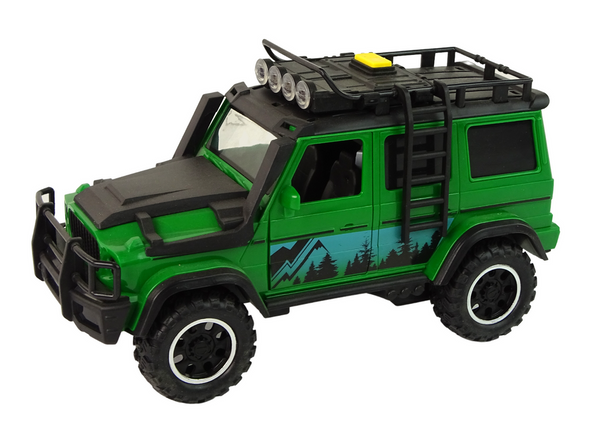 Off-Road Car 1:14 Lights Sound Green