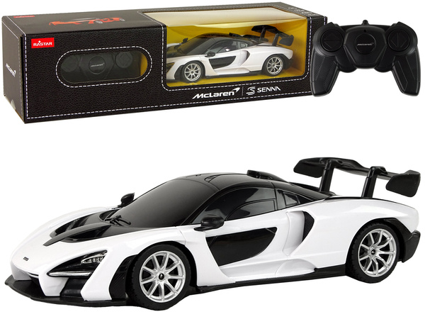 RC Sports Car 1:18 Remote Controlled McLaren Senna White