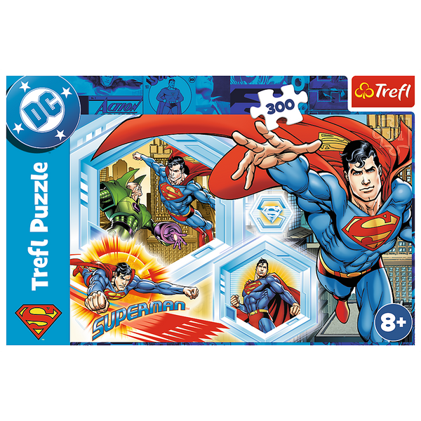 Puzzle 300 – Indestructible Superman – Warner Superman Trefl 23032