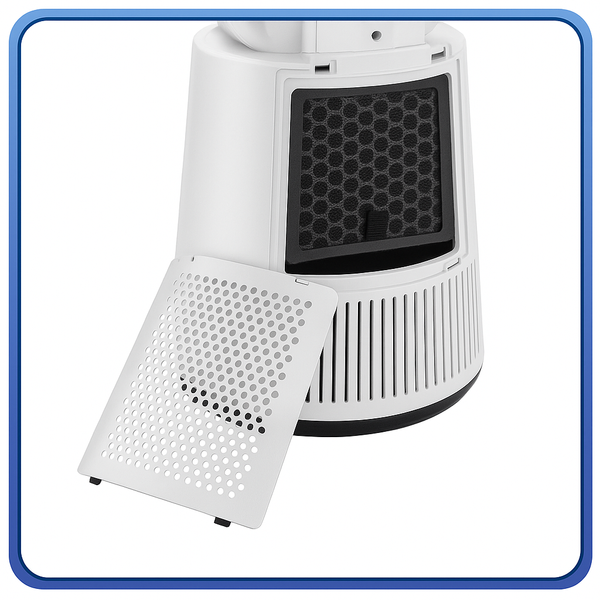 Bladeless Floor Fan Oscillation Timer LCD Display REMOTE CONTROL