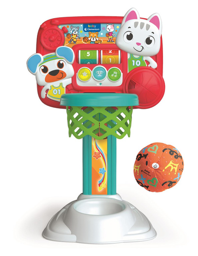 Interactive Basketball Set Kitten & Bear Polish Version Clementoni 50384 