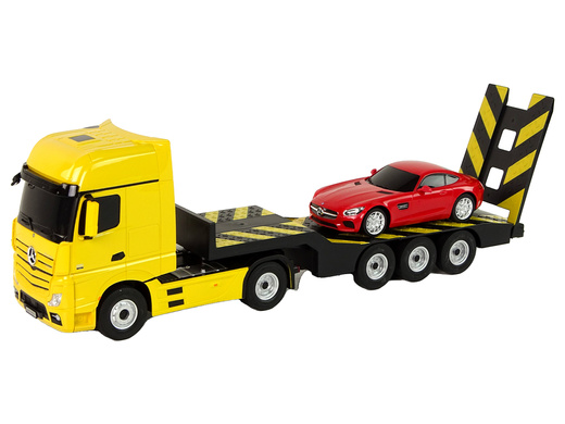 Tow truck R/C Mercedes-Benz 1:26 Yellow Red