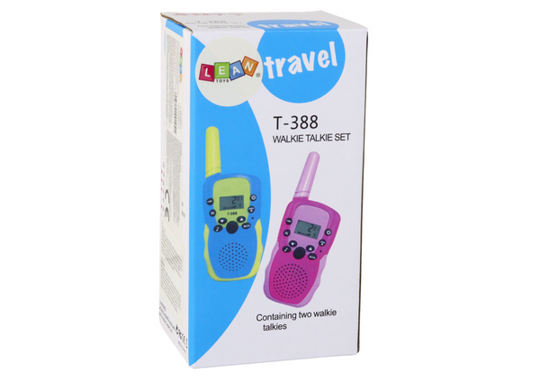Walkie Talkie Walkie Talkie Pink, Range 3km, For Children