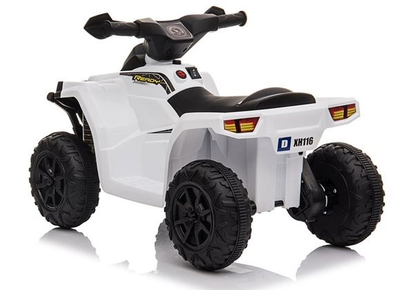 XH116 Electric Ride-On Quad White