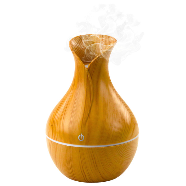 Air Humidifier Diffuser Aromatherapy Imitation Wood 130ml