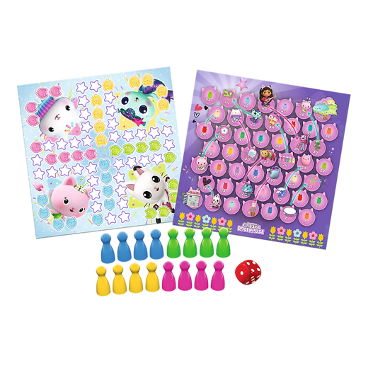 Game 2in1 Chinaman - Snakes and Ladders Gabbys Dollhouse 02590