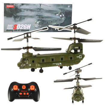 RC-Hubschrauber-Fernsteuerung Syma S026H-1 Grün Khaki
