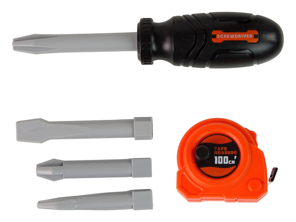 DIY Kit in a Carrying Case Tools Drill Battery Drill Screwdriver