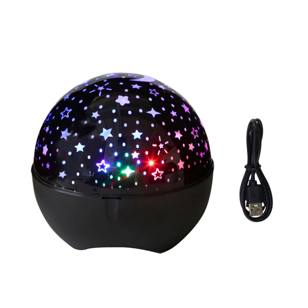 Star Projector Night Light Speaker 2in1 Black