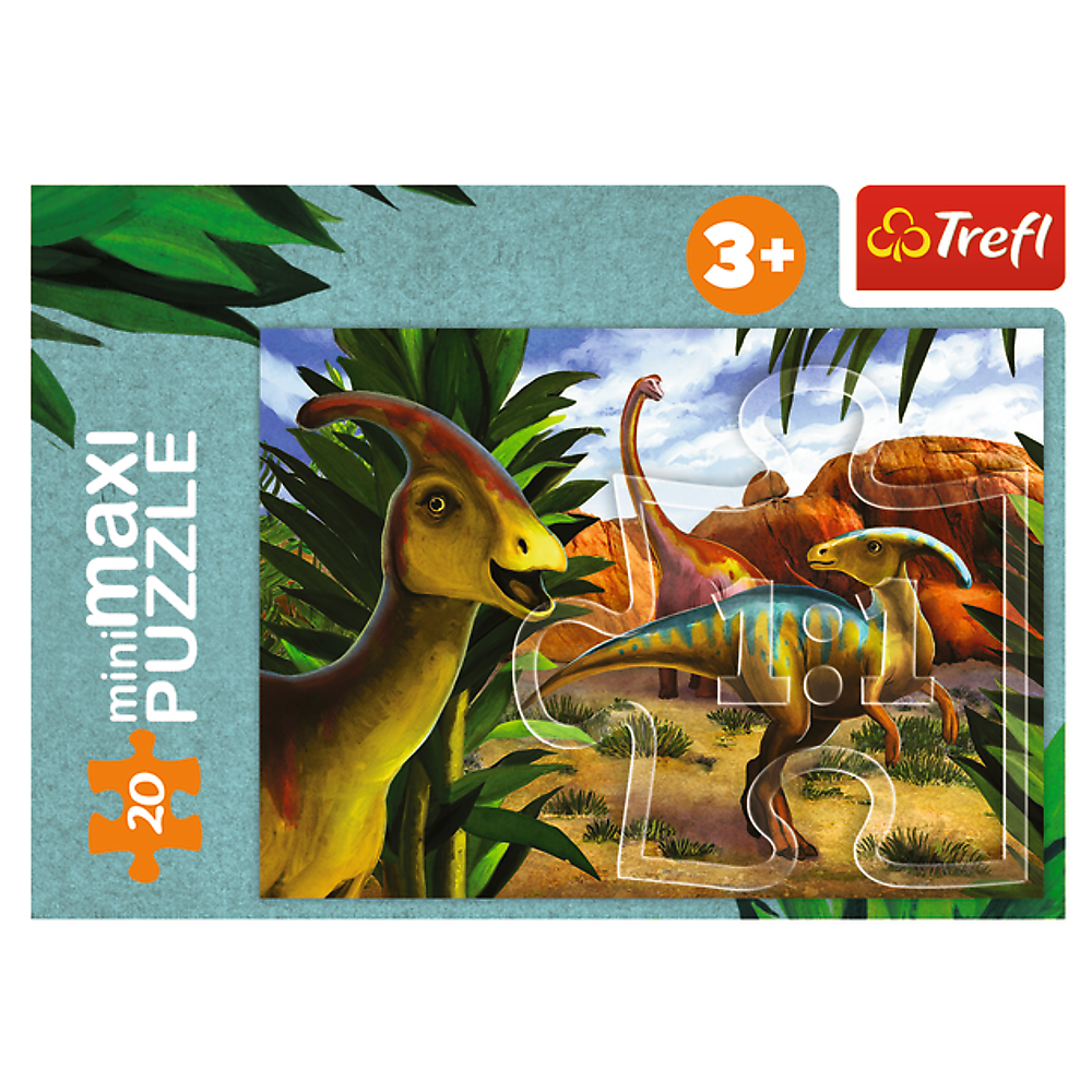 ND24_26376 Puzzle - miniMaxi - Poznaj swiat dinoz