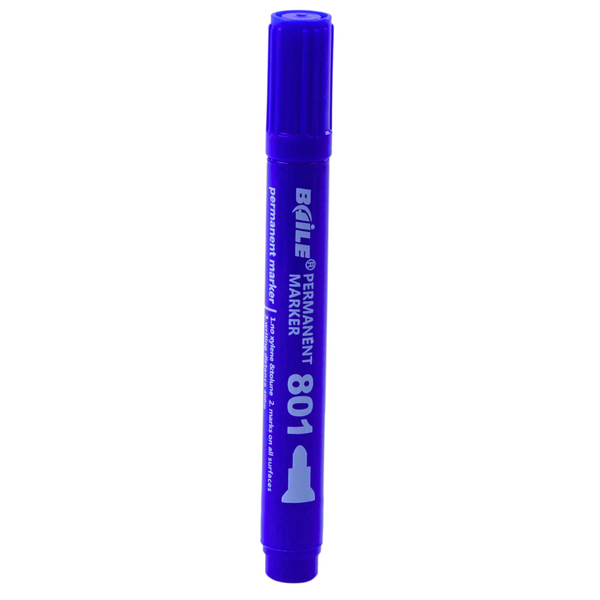 Permanent Marker Waterproof Blue 2.5-4.5 mm