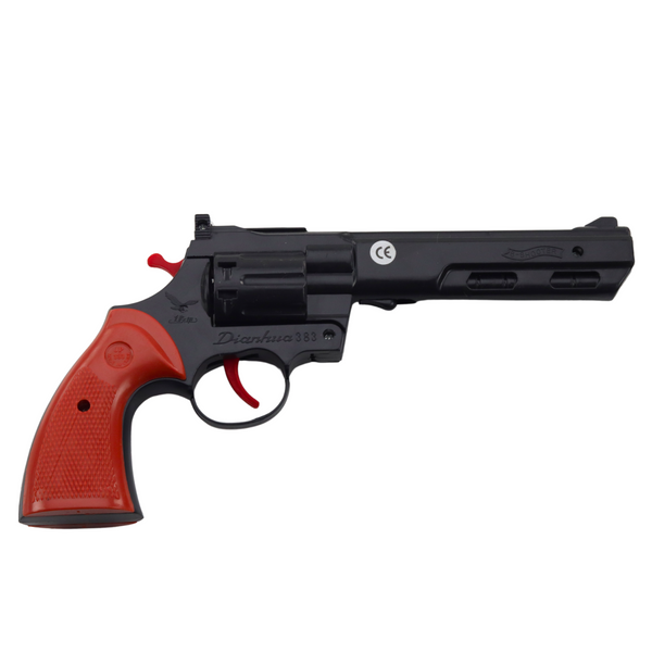 Revolver Percussion Gun Prop Shooting Sound Schwarz