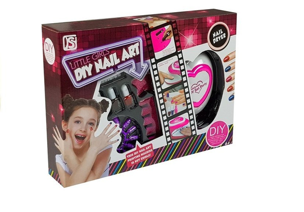 Children's Nail Polish Set + Nail Lamp