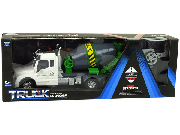 Concrete Truck R/C Rotating Pear White Pilot 2.4 G