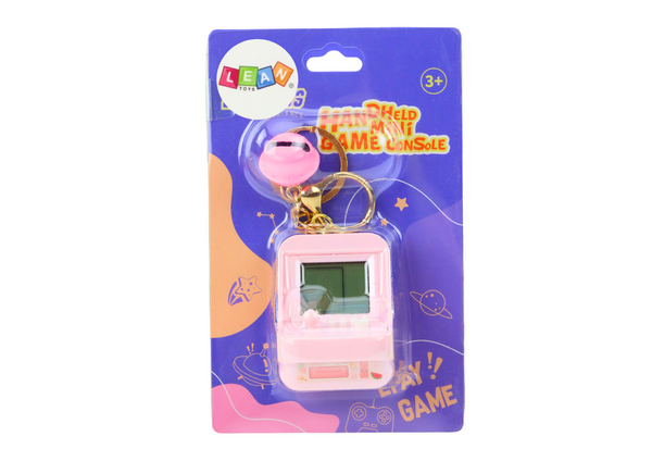 Elektronisches Spiel Tetris Taschenschlüsselbund Rosa