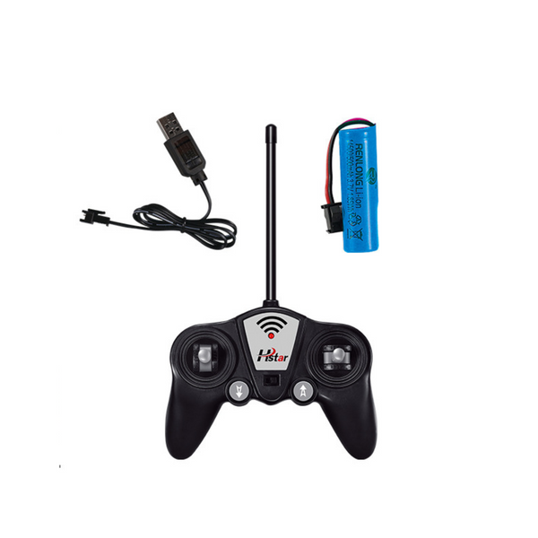 Bagger Bulldozer ferngesteuert RC 2.4G 6CH Gelb