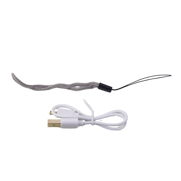 LED-Taschenlampe, einstellbarer Zoom, 3 Beleuchtungsmodi, USB-Aufladung, Schwarz