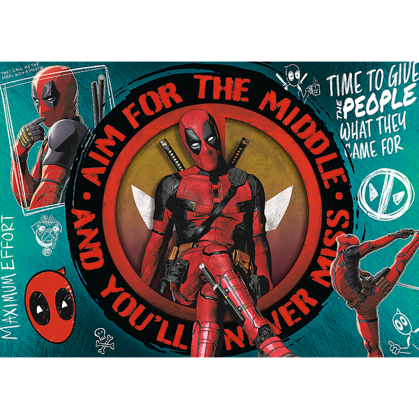 Puzzle - 1000 Premium Plus - Deadpool Trefl - 10835