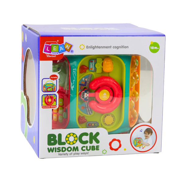 Educational Toy Interactive Cube Multifunctional 8in1