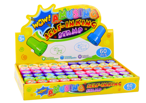 Dekorative Stempel, 12 Wassertiermuster, 6 Farben