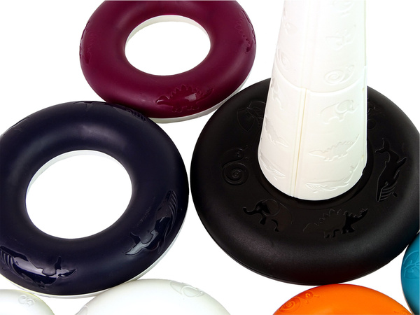 Pädagogische Pyramide mit Reifen Duckie Wheel