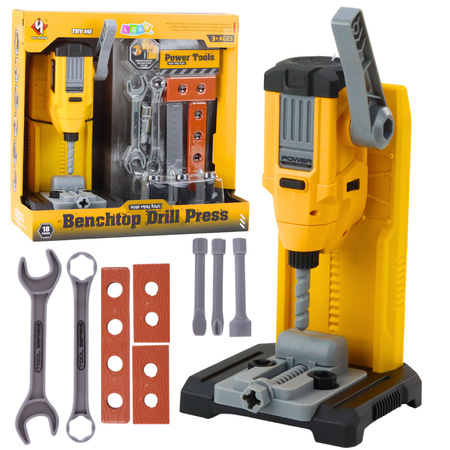 Little Handyman's Workshop Bench Drill Tools Accessories 18 pcs.