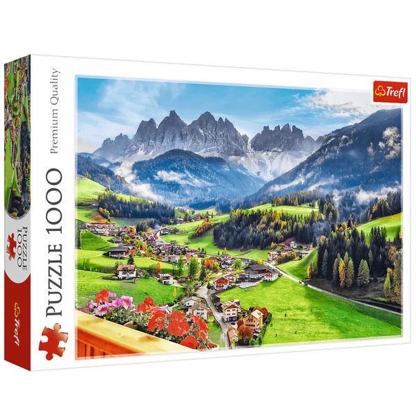 Puzzle - 1000 - St. Magdalena - Dolomity - Włochy - Trefl 10946
