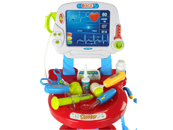EKG-Arzt-Trolley-Set 17-teilig