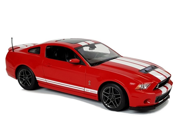 Auto R/C Ford Shelby Rastar 1:14 Rot