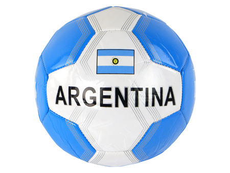 Argentinien-Fußball, bunt, Größe 5