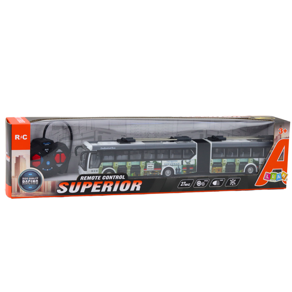 Ferngesteuerter Stadttrolleybus mit ferngesteuerten Lichtern für den öffentlichen Nahverkehr