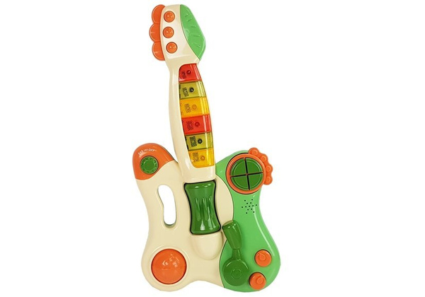 Interaktives Baby Piano Gitarre Sound Licht Grün