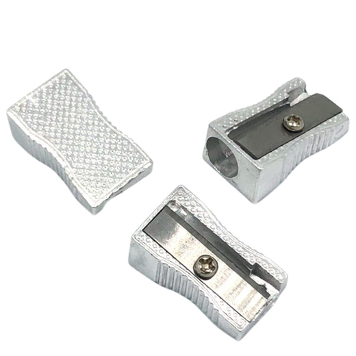 Single Metal Sharpener For Thin Pencils and Crayons