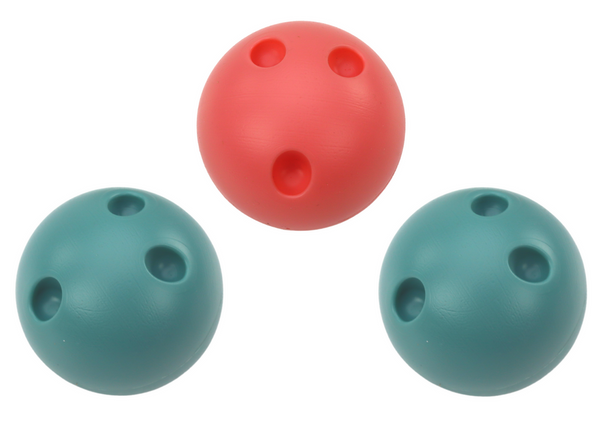 Arcade Game Set of 6 Colorful Bowling Pins