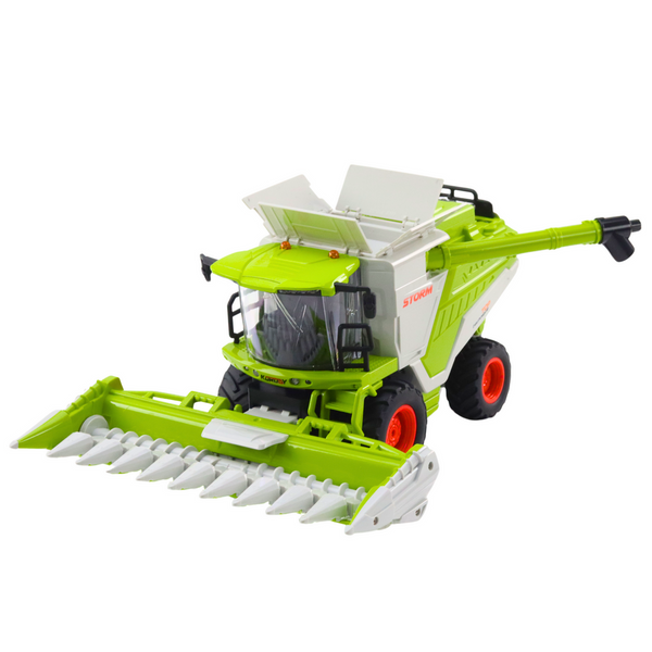 Mähdrescher mit Maisvorsatz 2in1, ferngesteuerter RC-Raucheffekt 2,4G