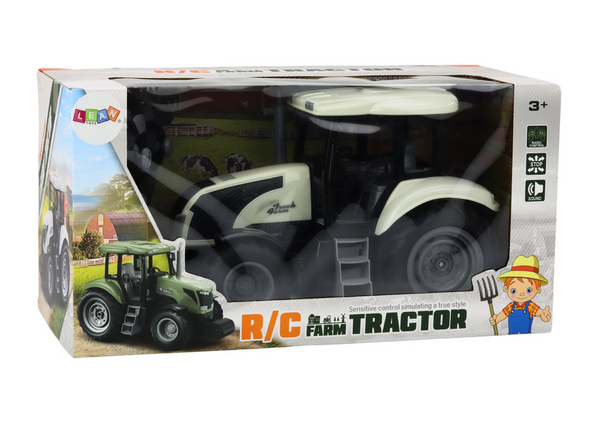 Remote Controlled RC Tractor 2.4G Sounds White