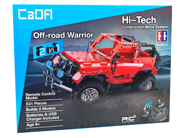 Bauklötze Jeep Remote Controlled CADA 2.4G 531 Elements