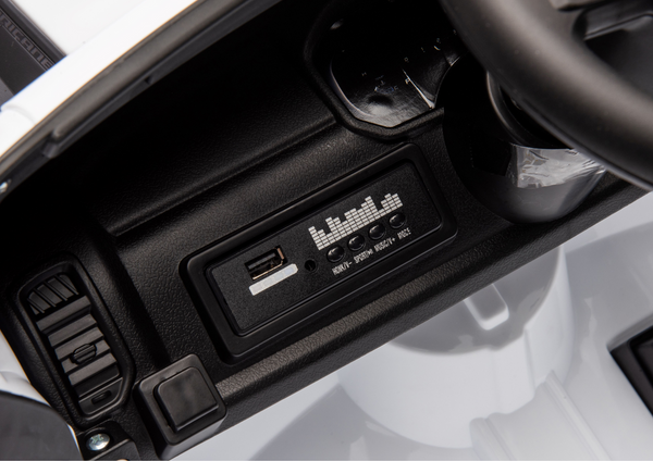 Battery Operated Car ZB618 Dodge Ram White