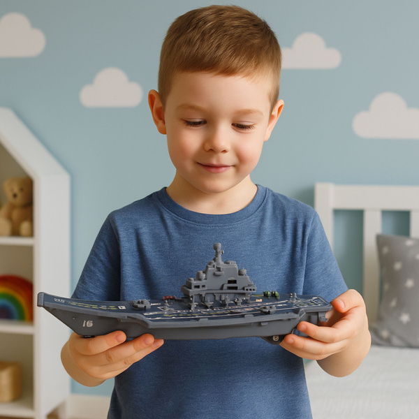 Militärflugzeugträger, Militärantriebslichter, Geräusche, 24 cm