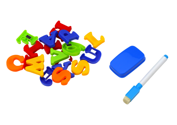 Magnetic Educational Board Letters Numbers Marker Pen Sponge