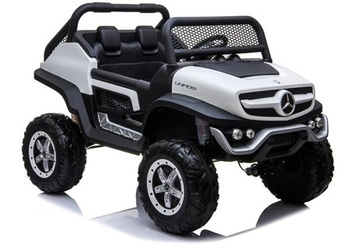 Mercedes Unimog Electric Ride On Car White
