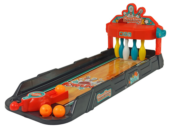 Mini-Kegelbahn Bowling Card Launcher