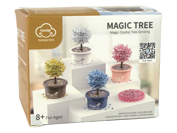 Magic Tree Growing Crystals Gold Experiences