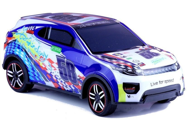 Remote controlled Sports Car R/C Remote Navy-Blue