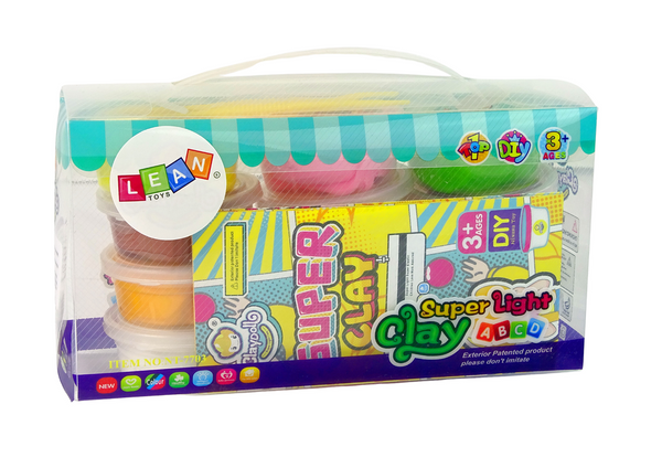 Creative Play Dough Set Cups 12 Colours