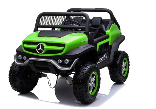 Mercedes Unimog Electric Ride On Car Green