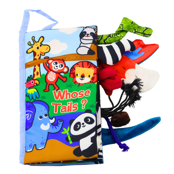 Weiches Lernbuch Rascheltiere für Babys